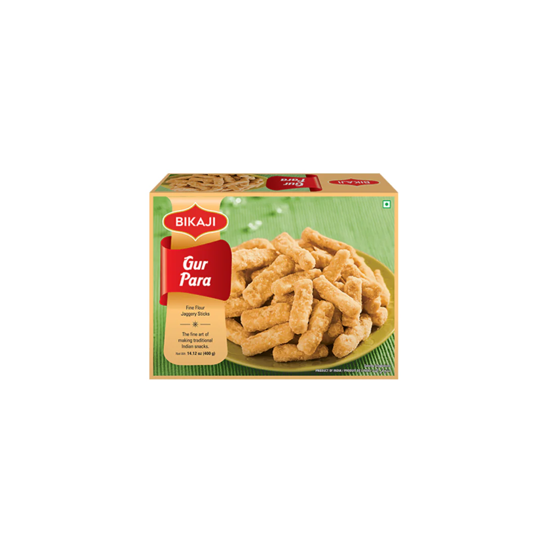 BIKAJI GUR PARA 400g x 6 pack