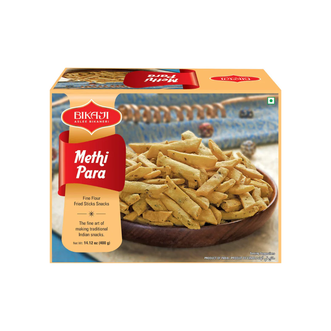BIKAJI Methi Para 400g x 6 pack