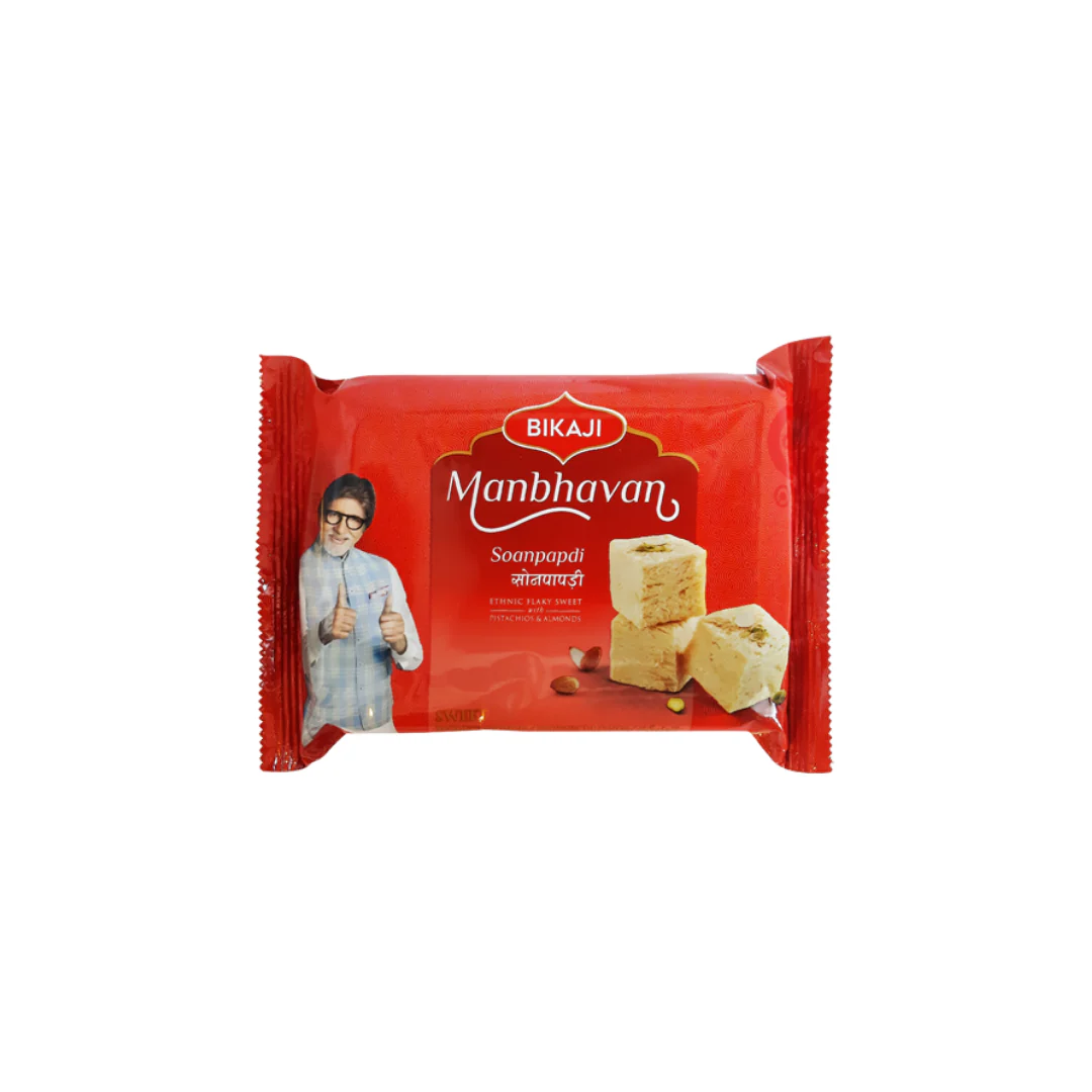 BIKAJI SOAN-PAPDI - MANBHAVAN 200g x 6 pack