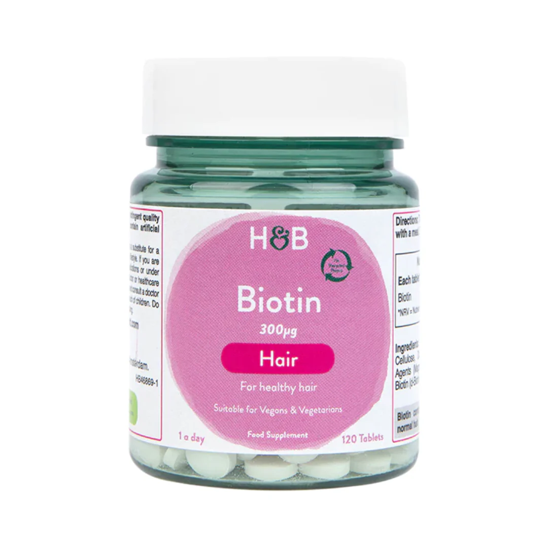 Holland & Barrett Biotin 120 Tablets 300ug