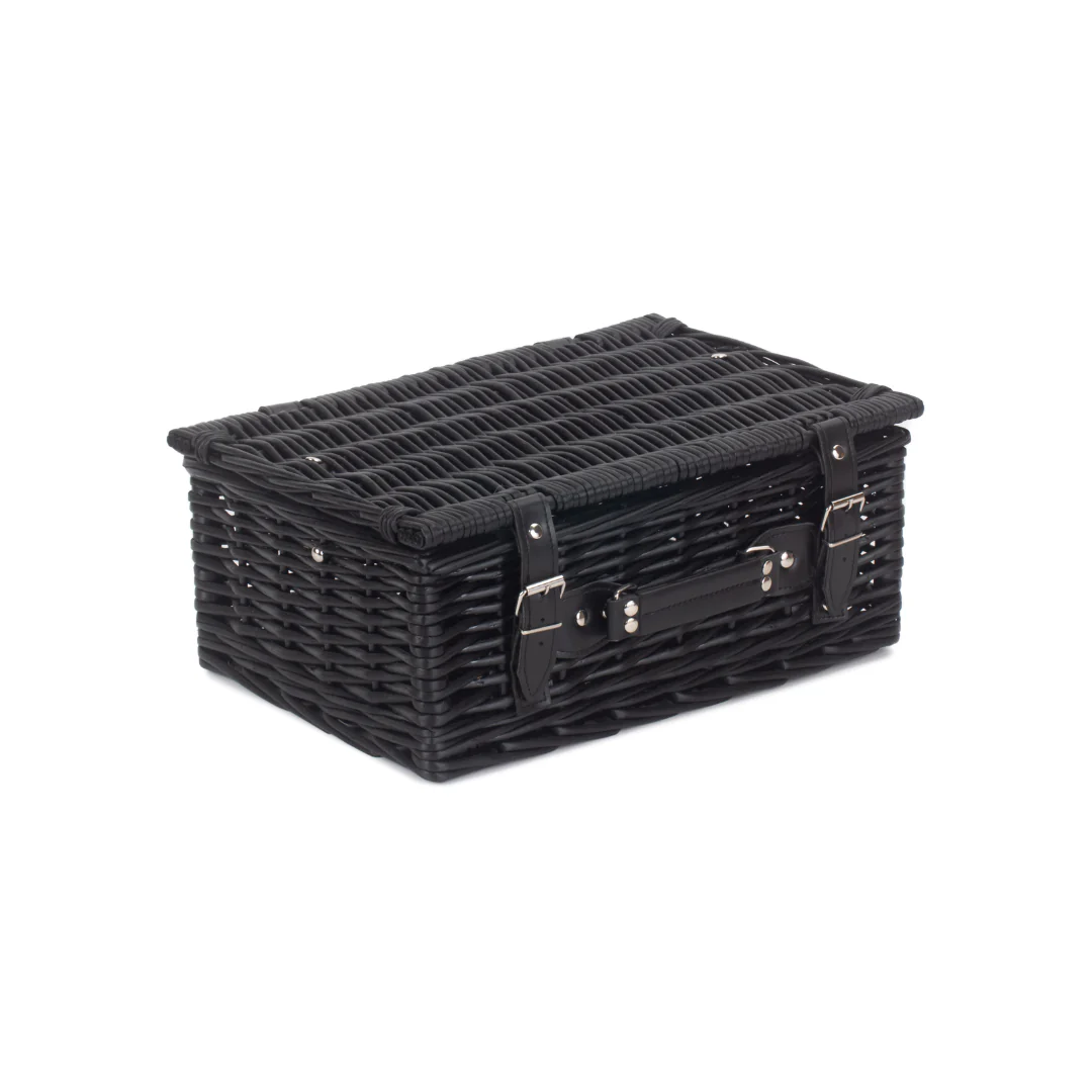 14" Black Hamper