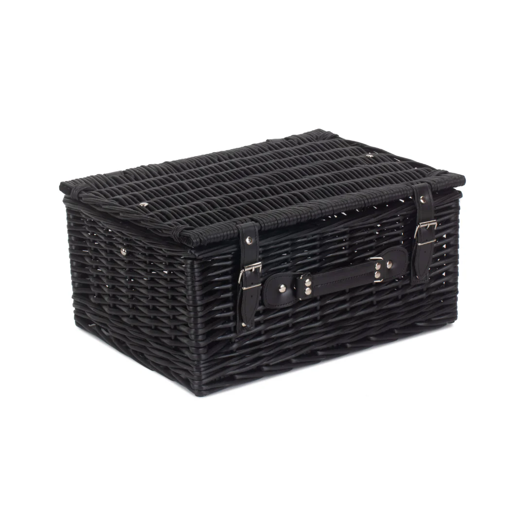 16" Black Hamper