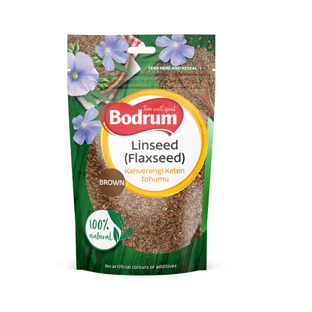 Bodrum Brown Linseed / Flaxseed (Keten Tohumu) 100gr