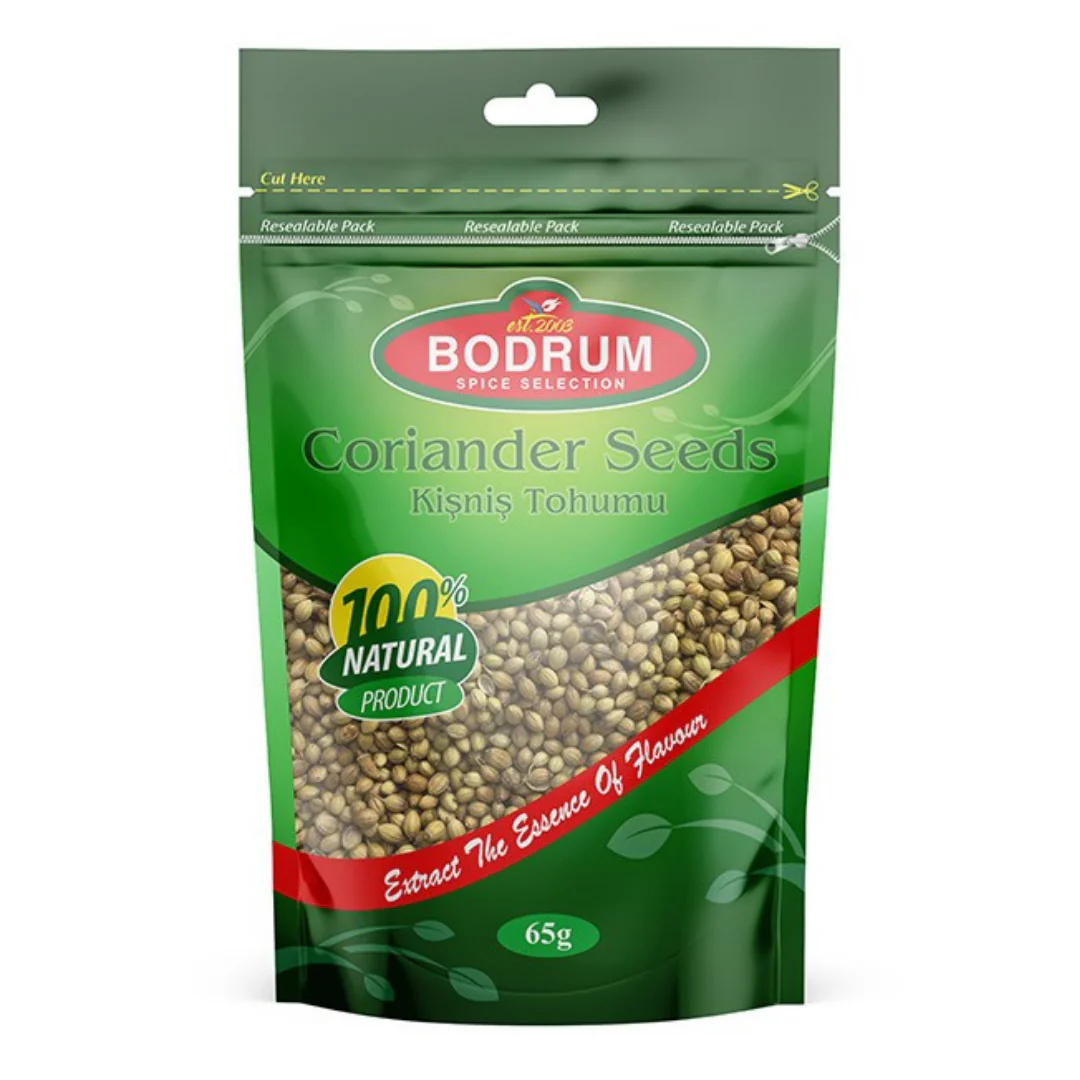 Bodrum Coriander Seeds (Kisnis Tohumu) 65gr