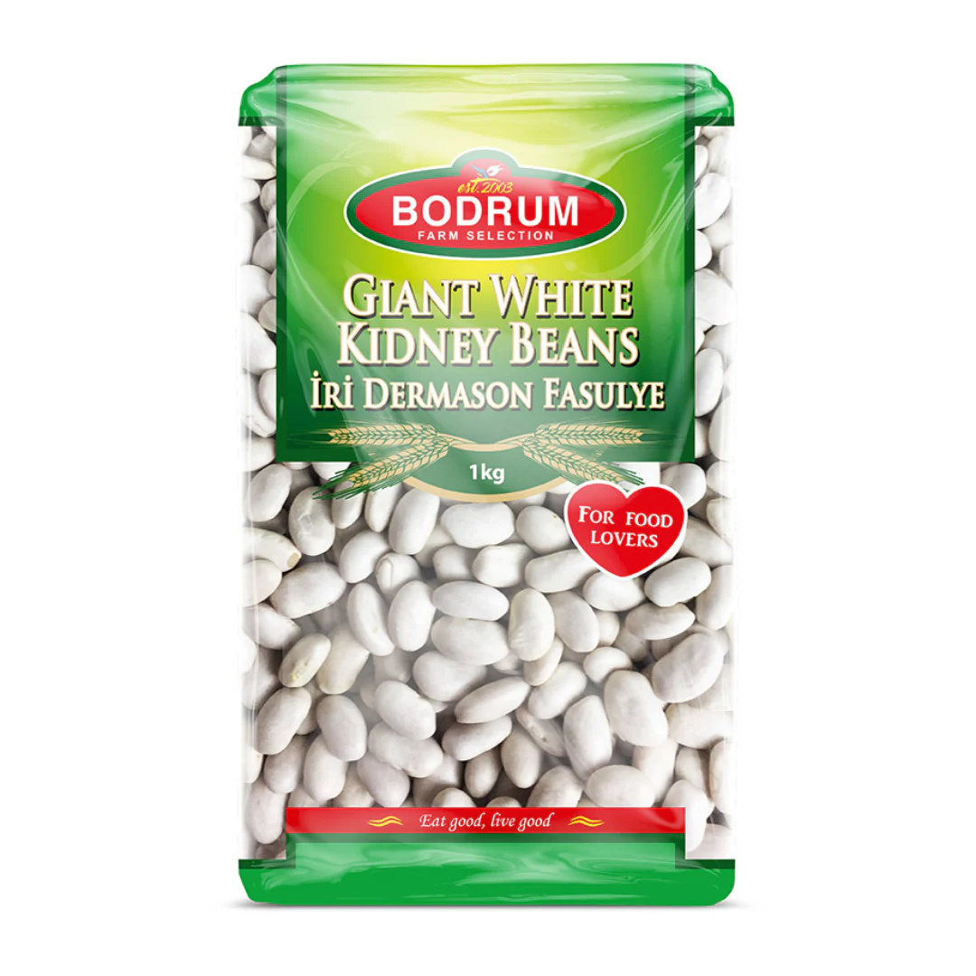 Bodrum Giant White Kidney Beans (Iri Dermason) 1kg