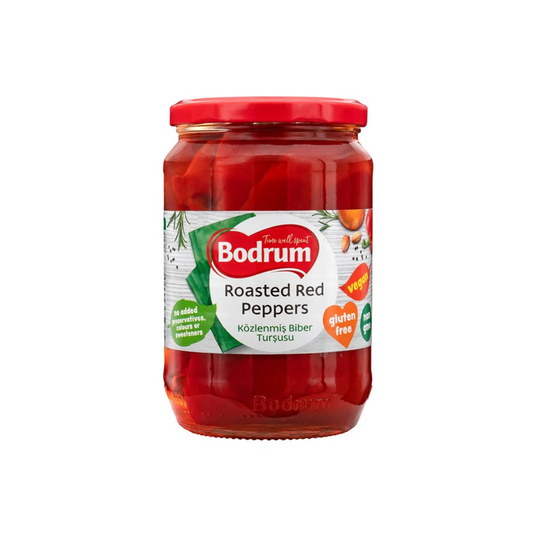 Bodrum Roasted Red Peppers 670gr