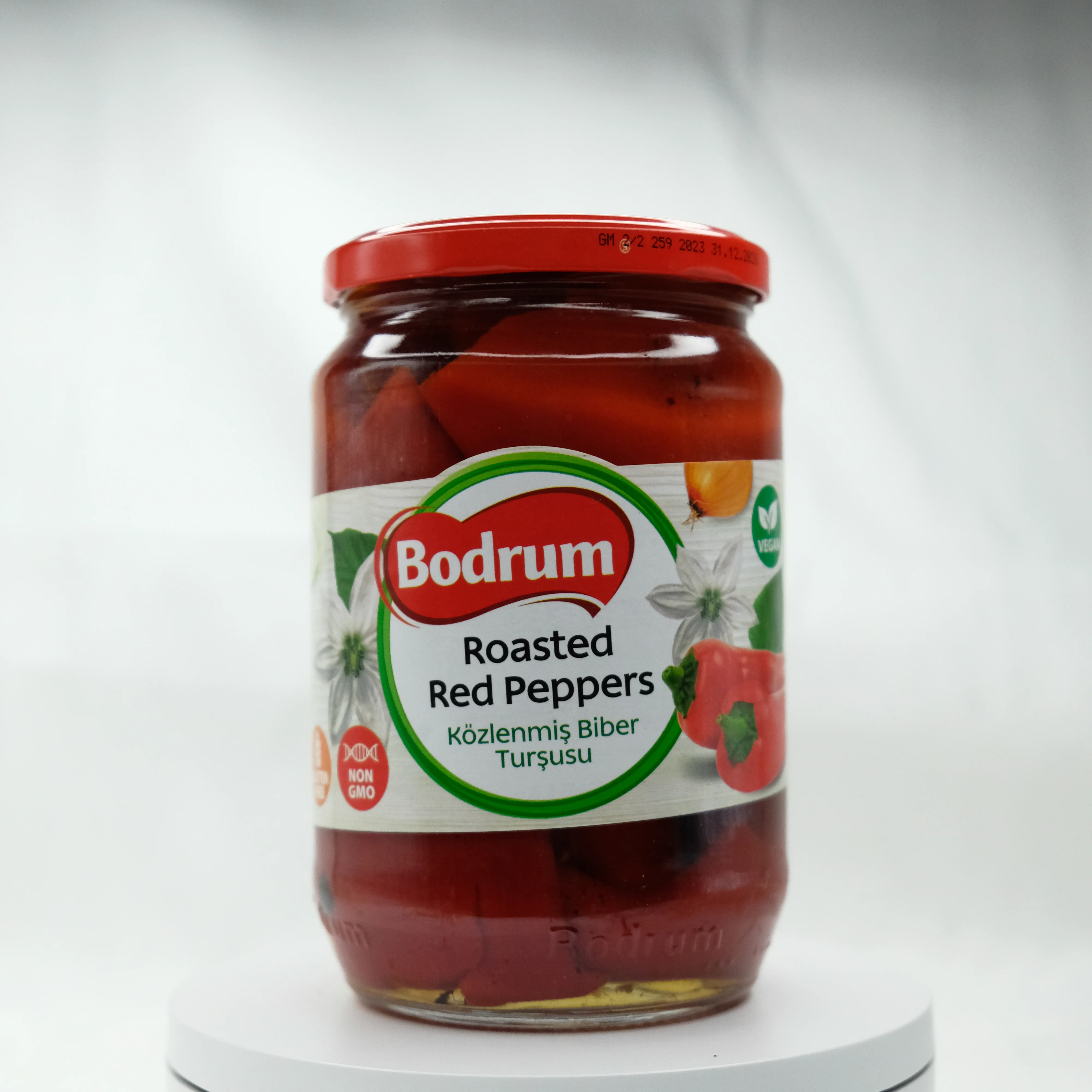 Bodrum Roasted Red Peppers 670gr - Image 2