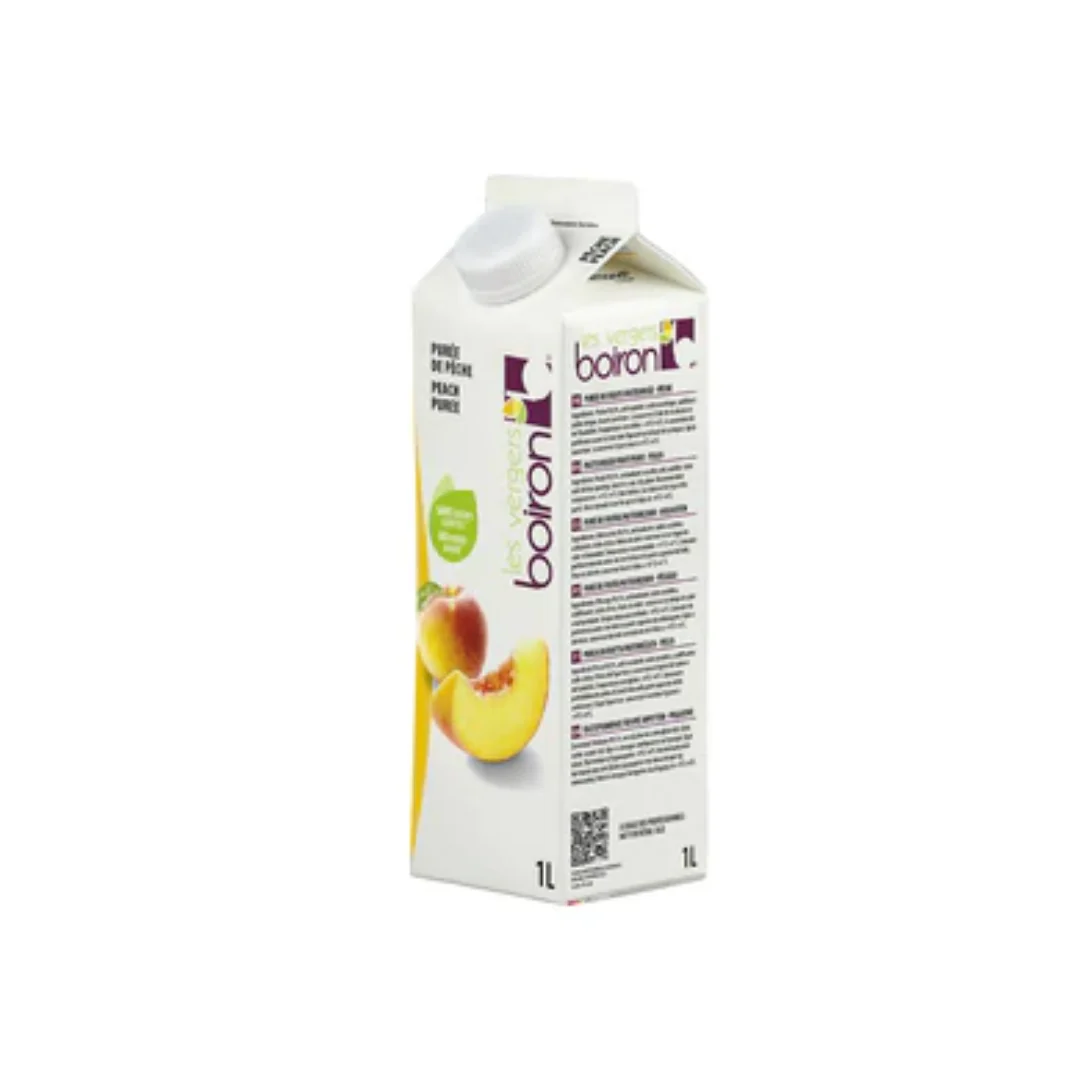 Boiron Ambient Peach Puree 1lt No Sugar