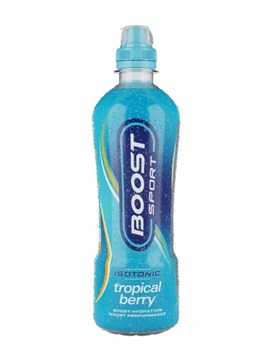 12x Boost Energy Drink Sports Tropical Berry 500ml