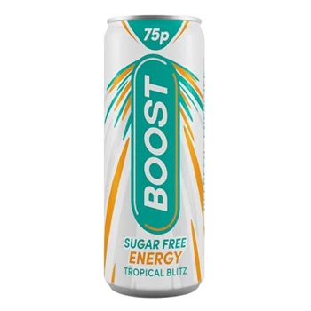 24x Boost Energy Nas Tropical 250ml