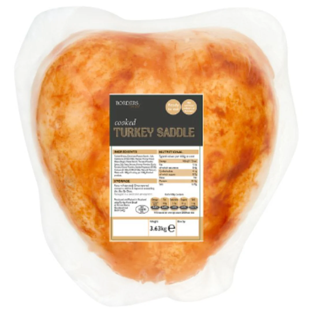 Borders Gold Cooked Turkey Saddle 3.63kg x 1
