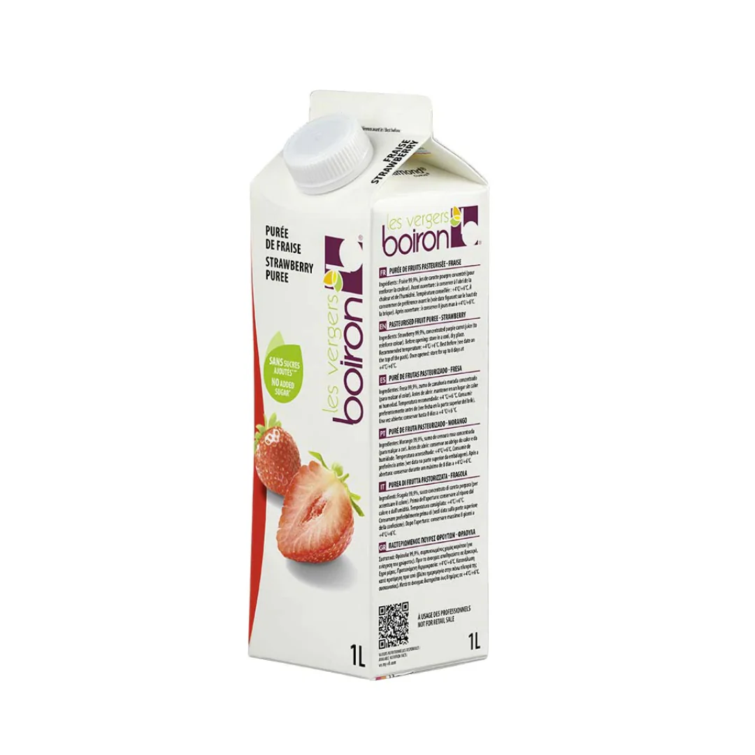 Boiron Ambient Strawberry Puree 1lt No Sugar