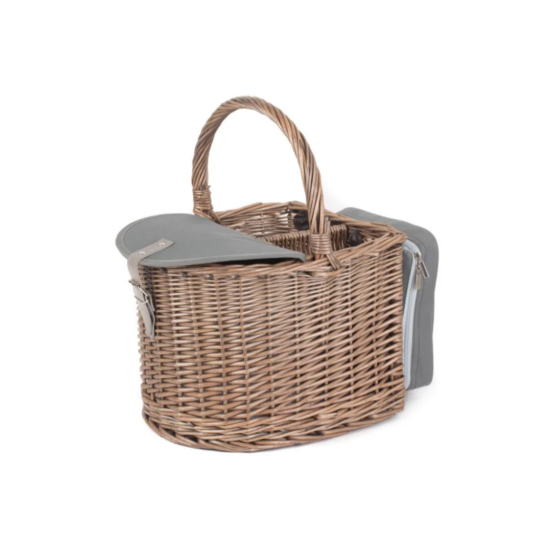 2 Bottle Beach Hamper