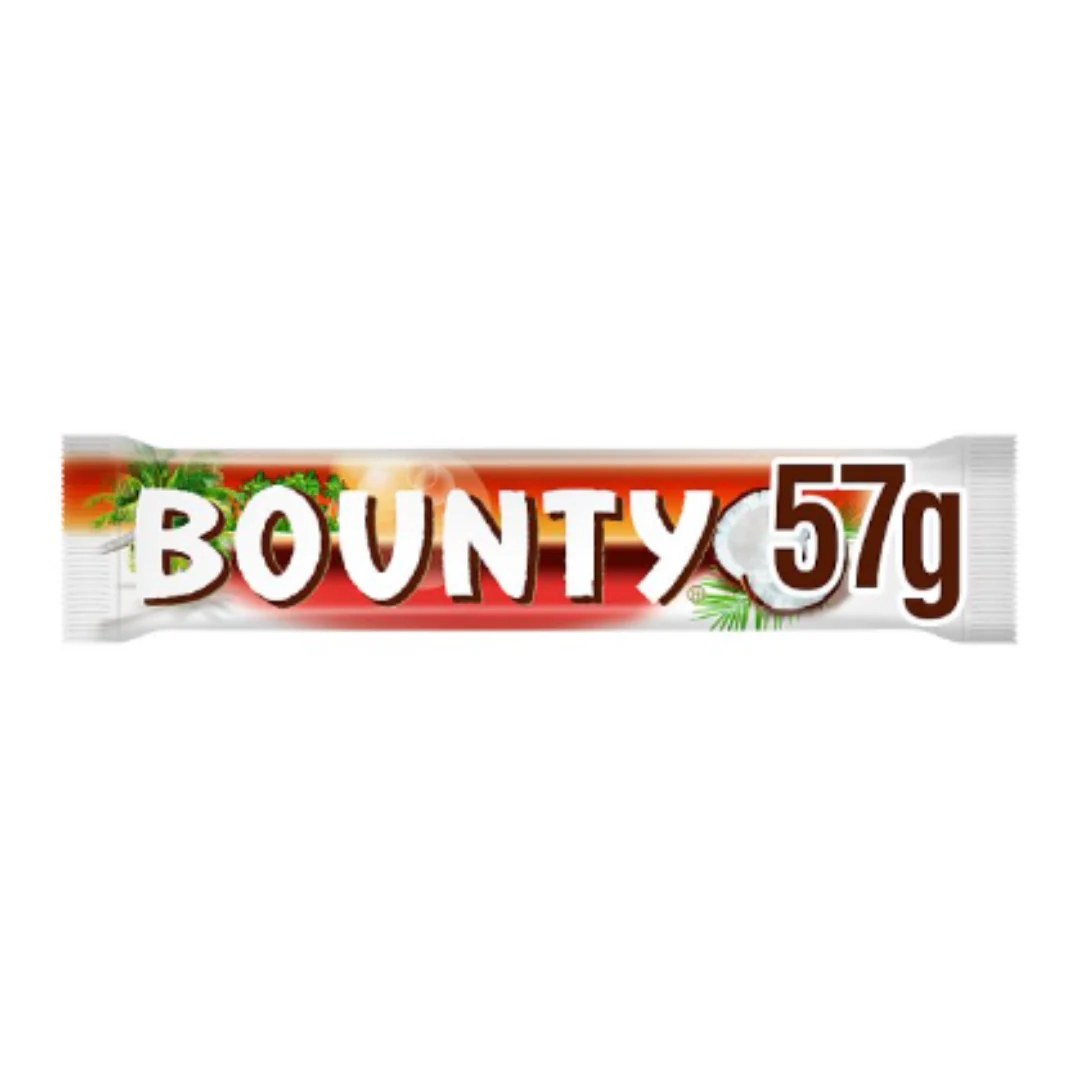 Bounty Coconut Dark Chocolate Duo Bar 57g x Case of 24