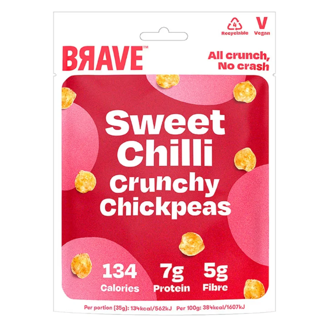BRAVE Crunchy Chickpeas Sweet Chilli 35G