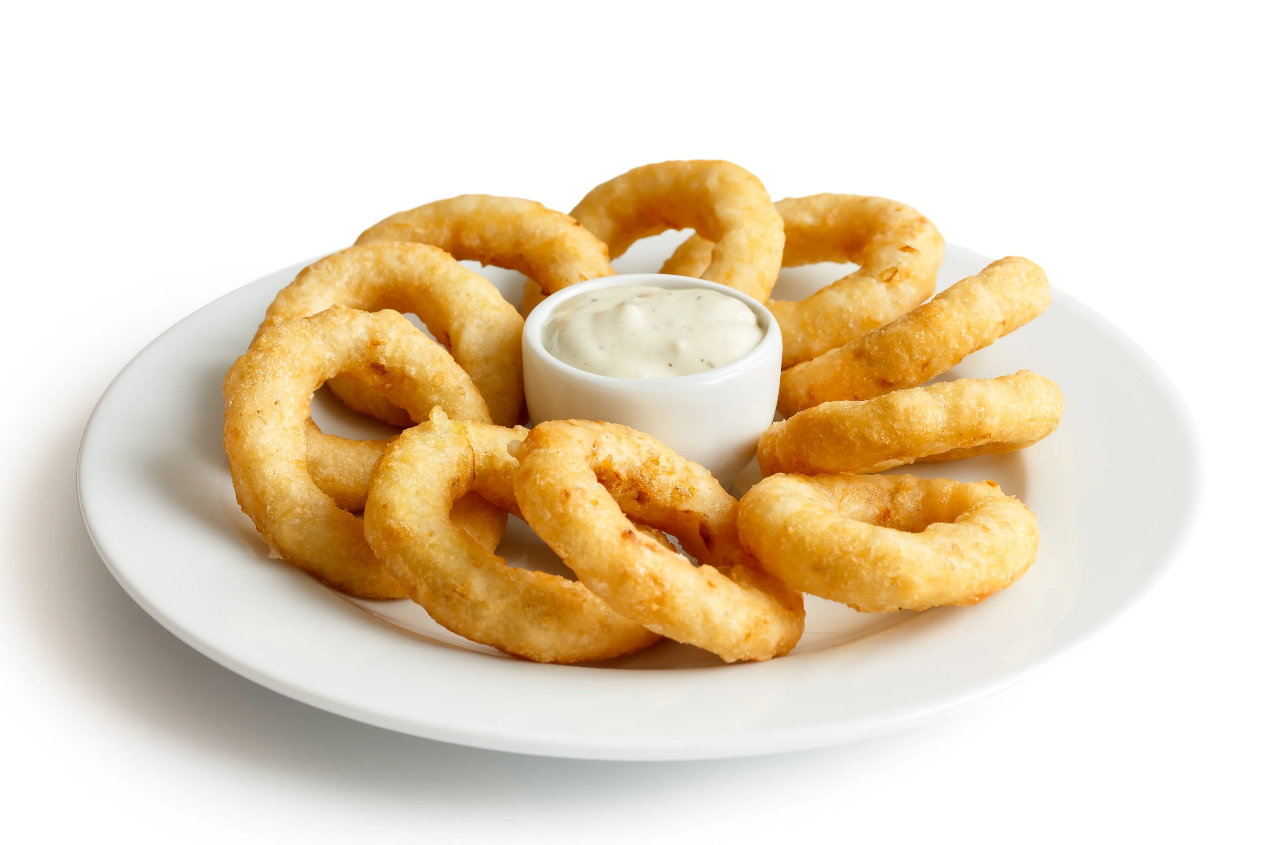 Frozen Battered Squid Rings 8-10mm (500g x 12 Packs)