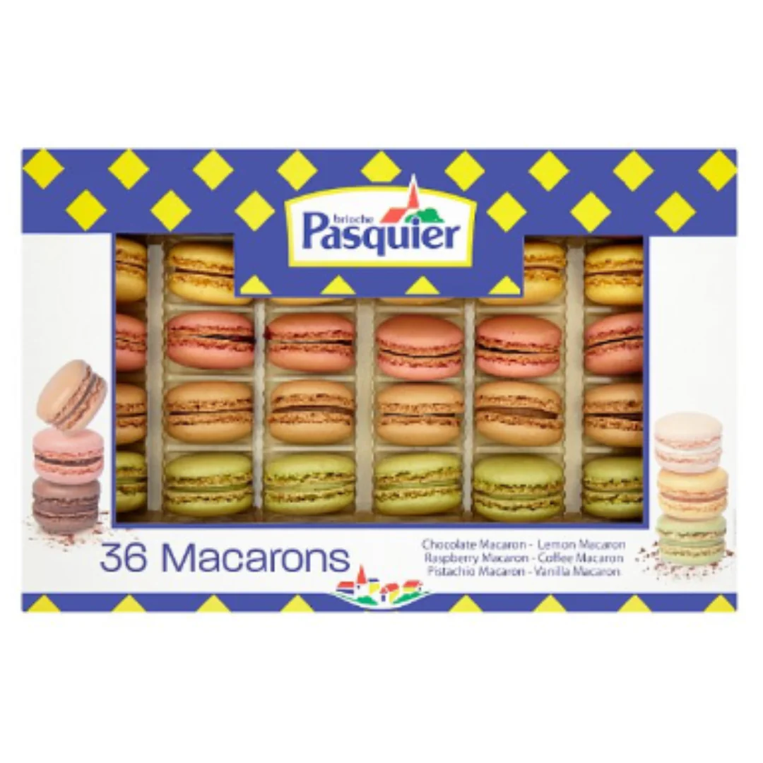 Brioche Pasquier 36 Macarons 360g x 1 Pack