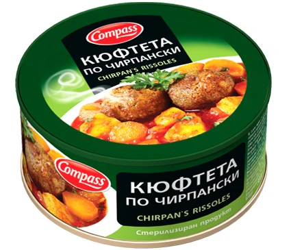 24x Compass Chirpan Rissoles 300g