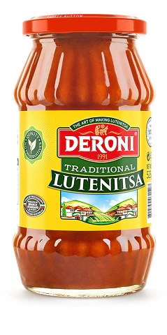 6x Deroni Traditional Lutenitsa 520g
