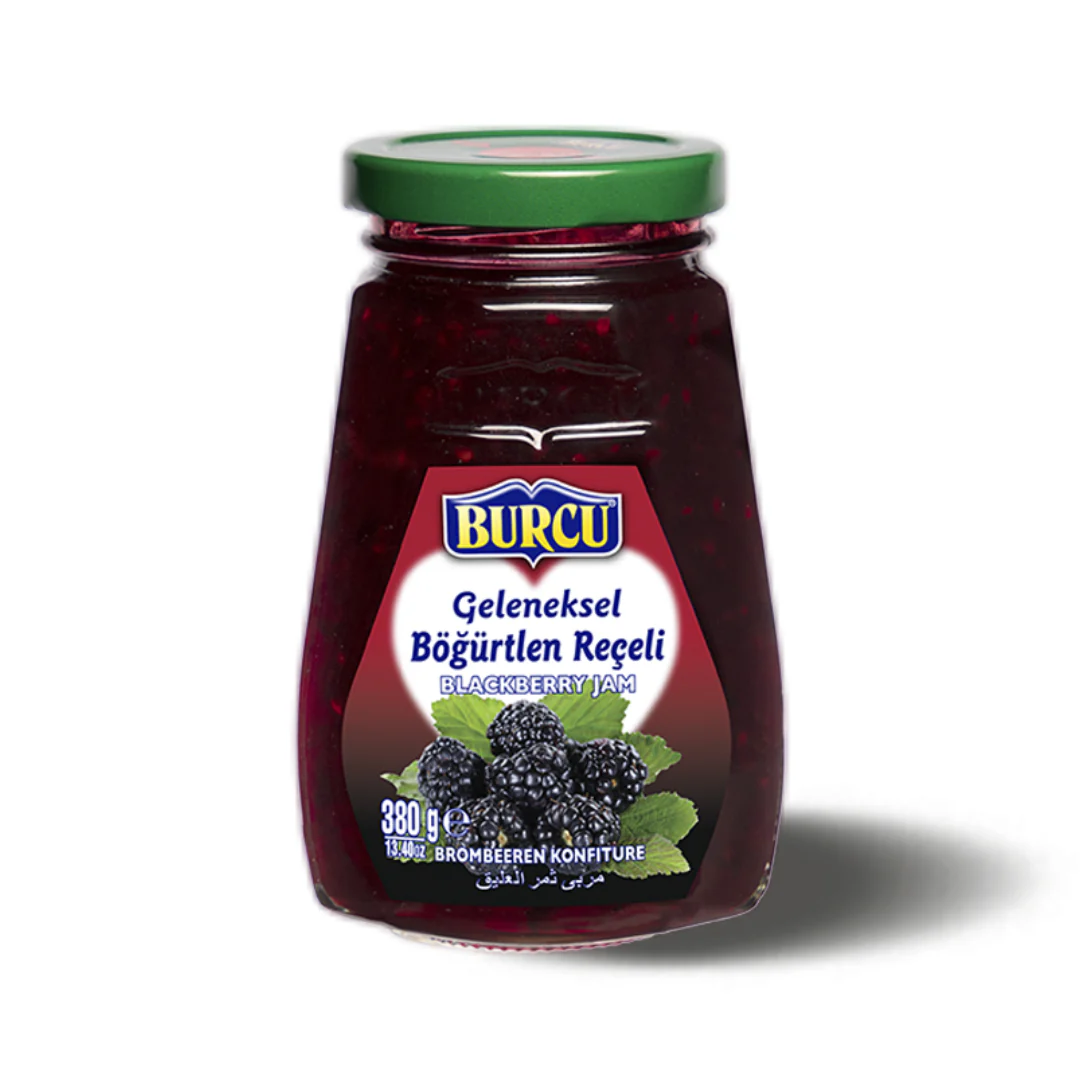Burcu Bogurtlen Recel (Blackberry Jam) 380Gr