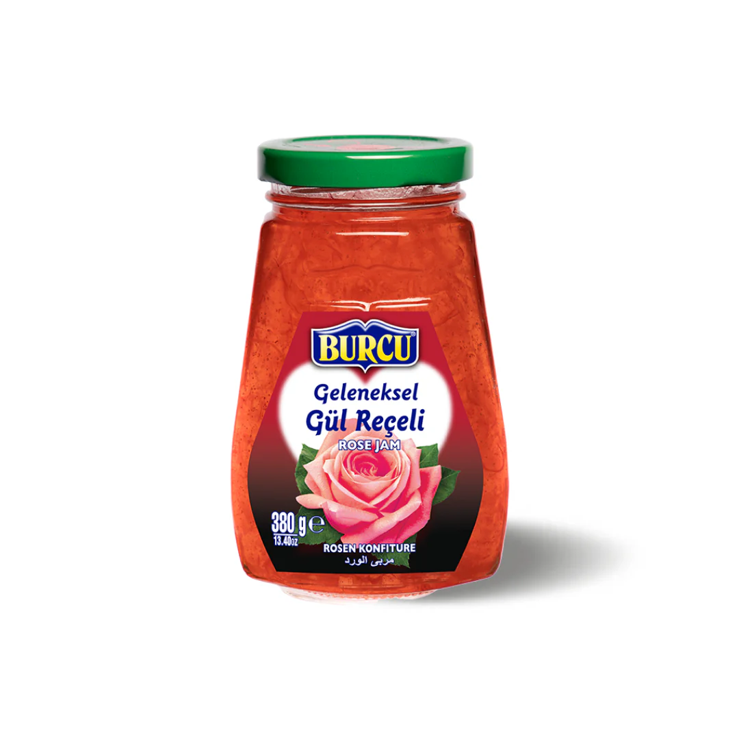 Burcu Rose Jam (Gul Receli) 380Gr