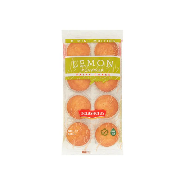 14x Cabico Dlh Lemon Fairy Cakes