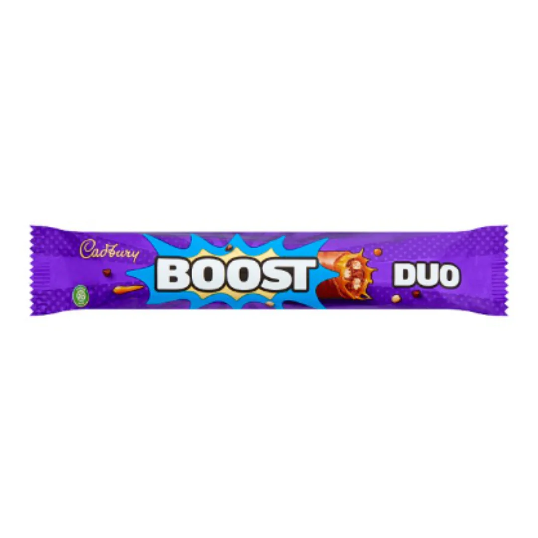 Cadbury Boost Duo Chocolate Bar 63g x Case of 32