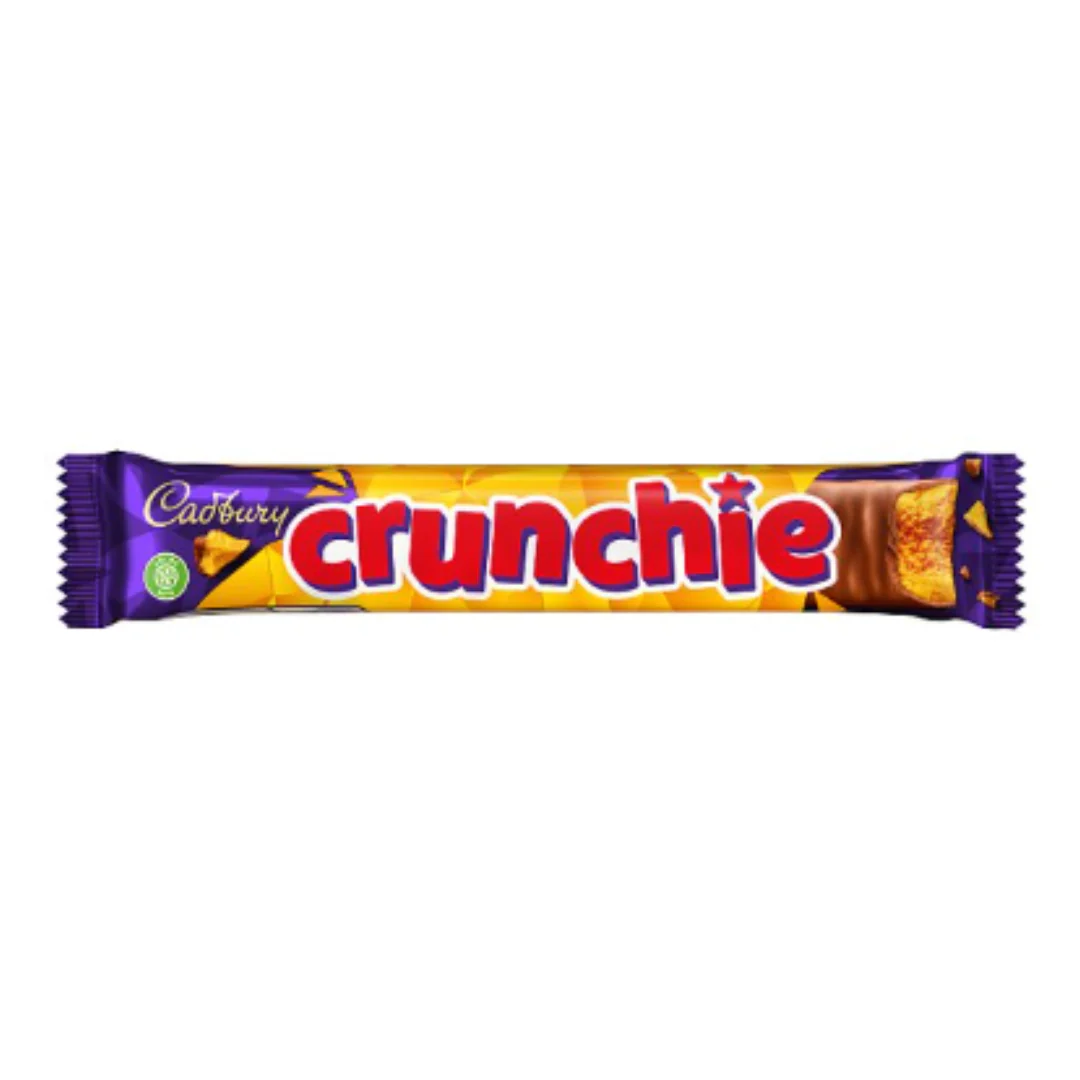Cadbury Crunchie Chocolate Bar 40g x Case of 48