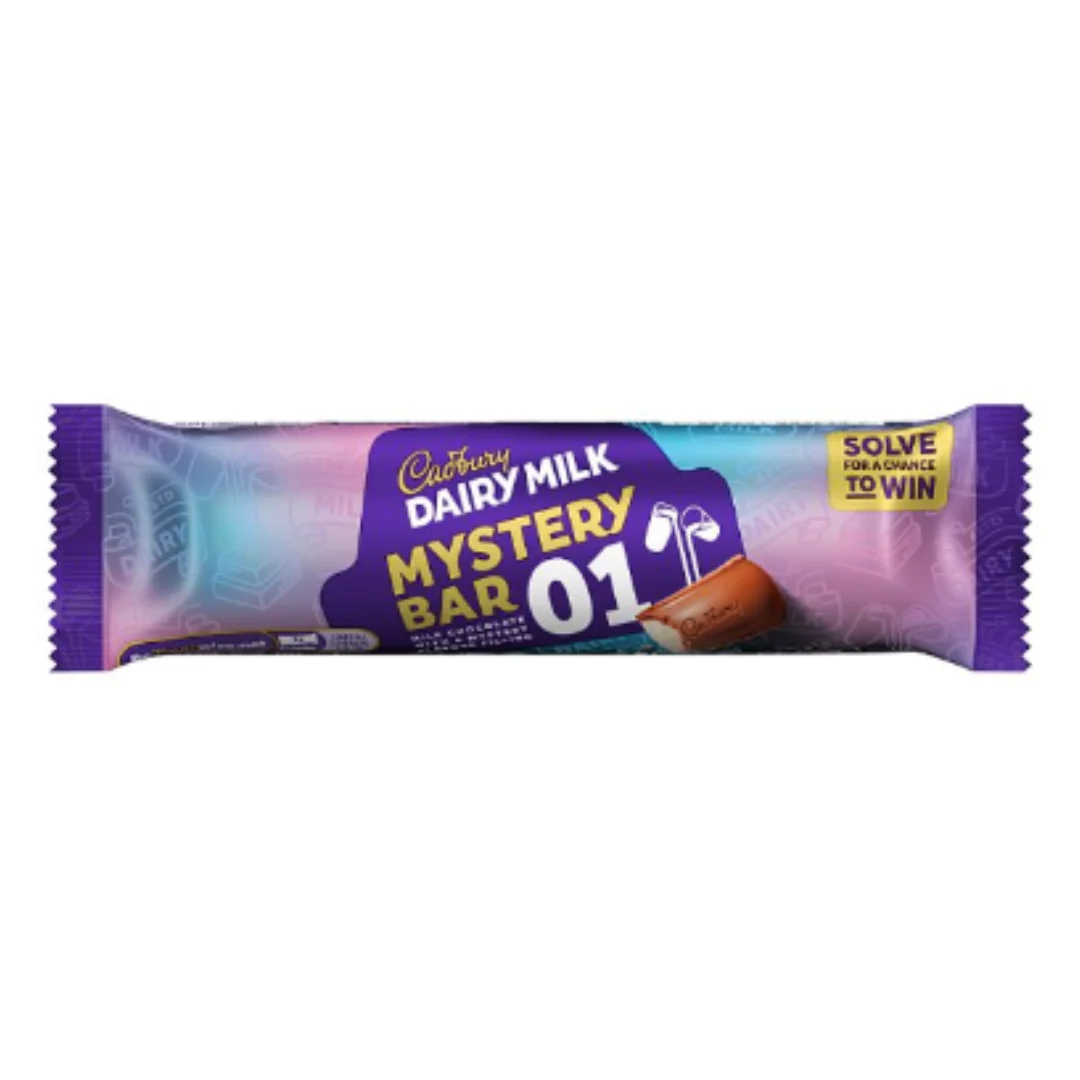 Cadbury Dairy Milk Mystery Chocolate Bar 01 43g x Case of 36