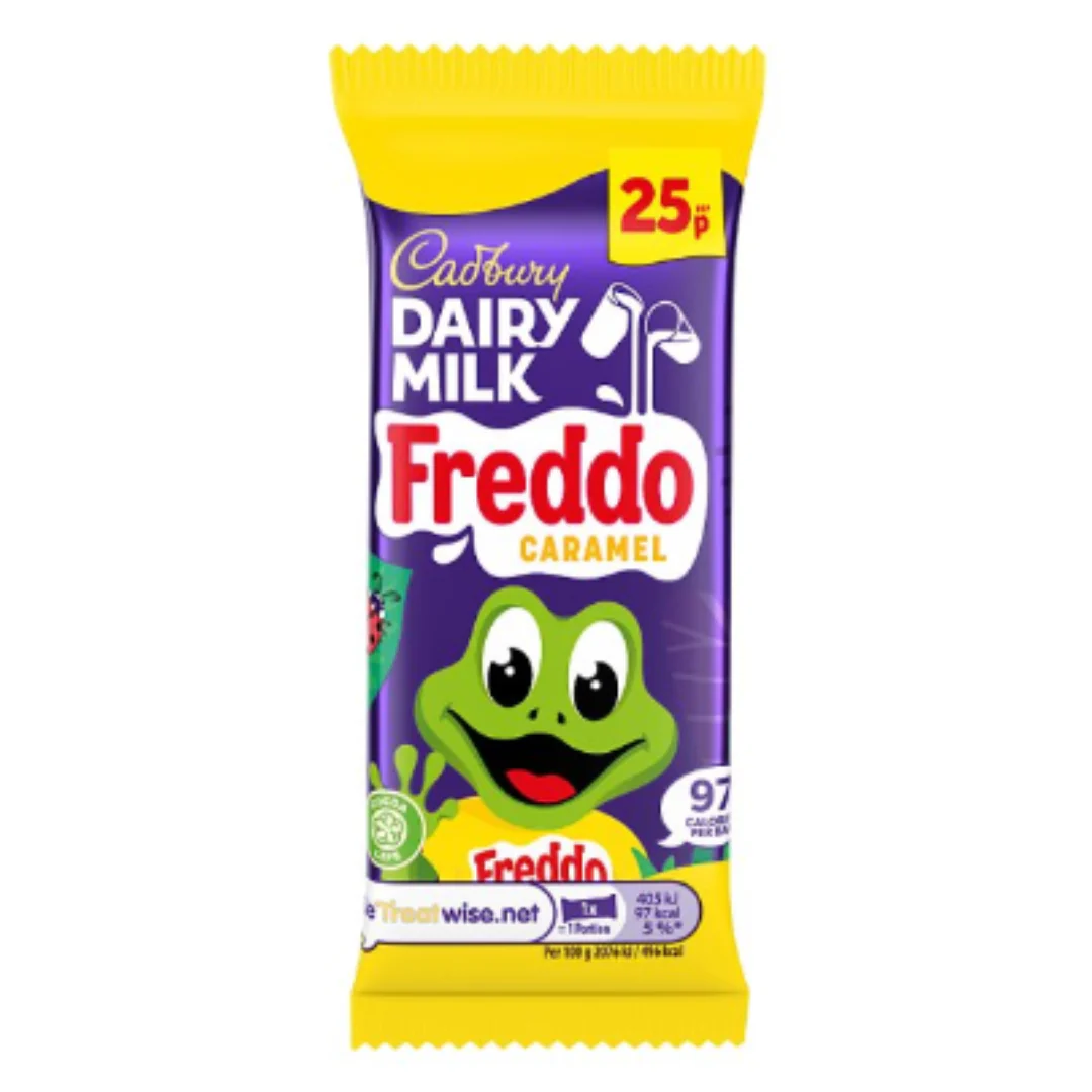 Cadbury Dairy Milk Freddo Caramel Chocolate Bar 19.5g x Case of 60