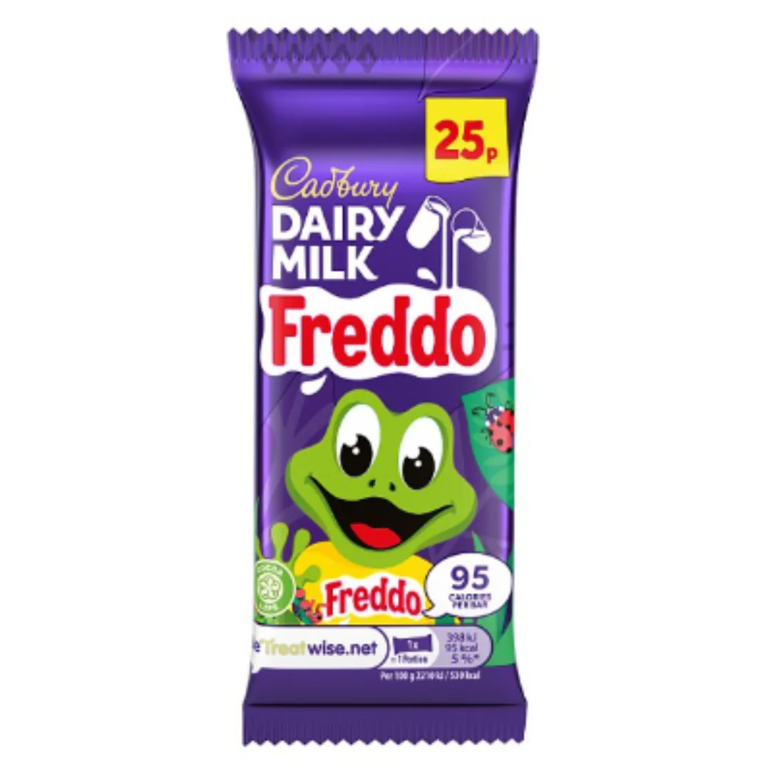 Cadbury Dairy Milk Freddo Chocolate Bar 18g x Case of 60