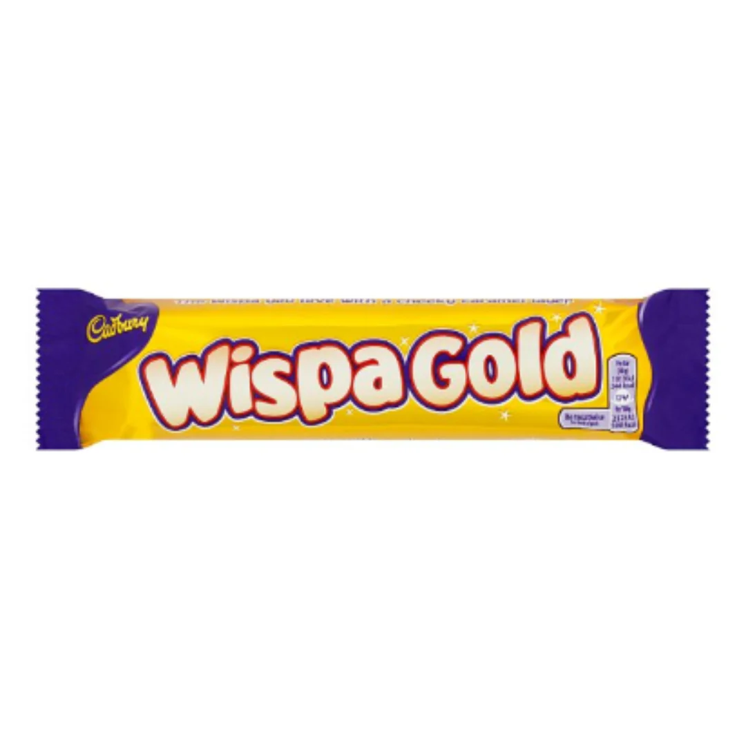 Cadbury Wispa Gold Chocolate Bar 48g x Case of 48