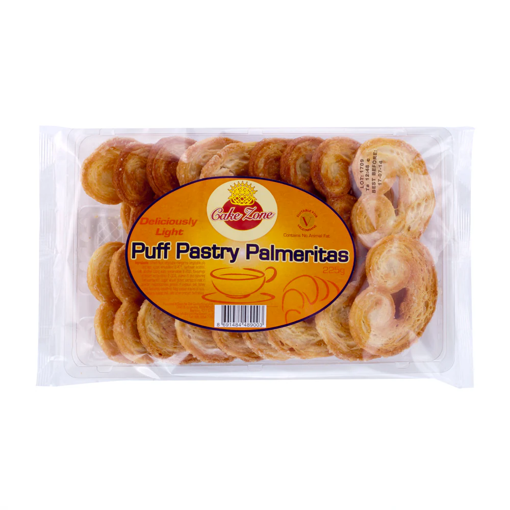 9x Cake Zone P.Pastry Palmiers