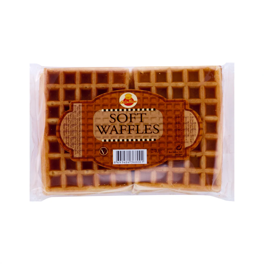 12x Cake Zone Soft Waffles