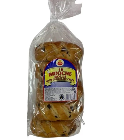 11x Cake Zone 10 Pack Chocochip Brioche Roll
