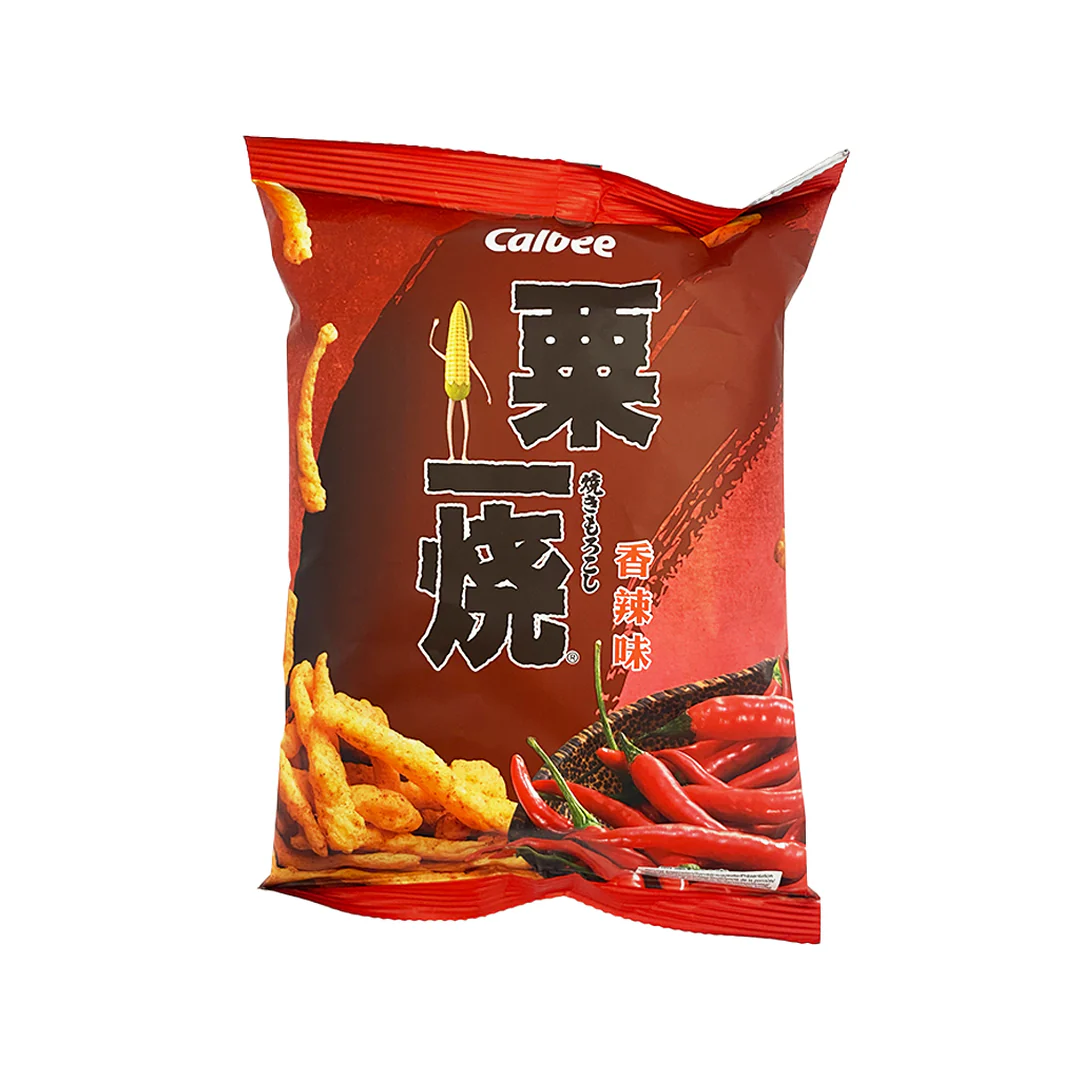 Calbee Grill-A-Corn Hot & Spicy Flavour 80Gr