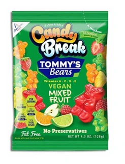 24x American Candy Tommy'S Bears 128gr (Halal)
