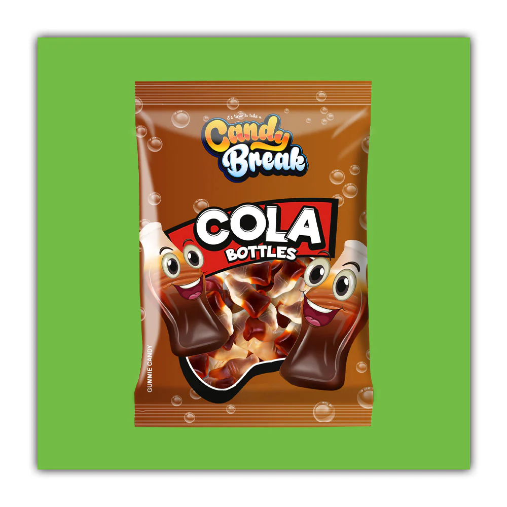 12x American Candy Break Cola Bottles