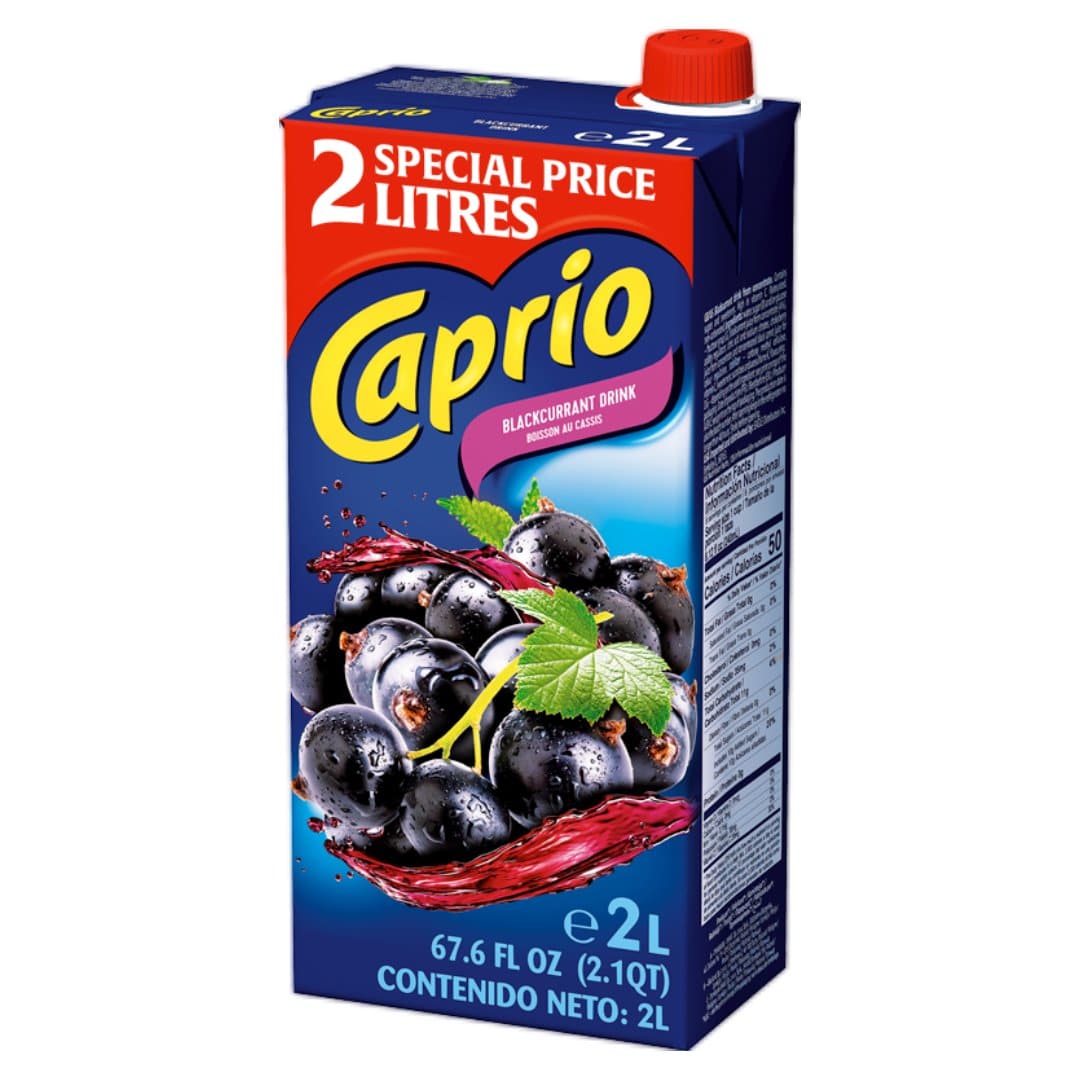 Caprio Blackcurrant Drink 2L