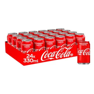 24x Coca Cola Classic Can 330ml
