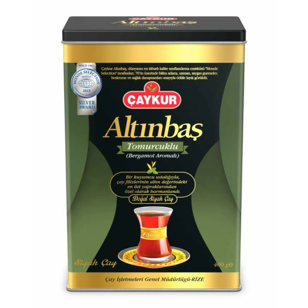 Caykur Altinbas Bergamotlu Tea (Tin) 400gr