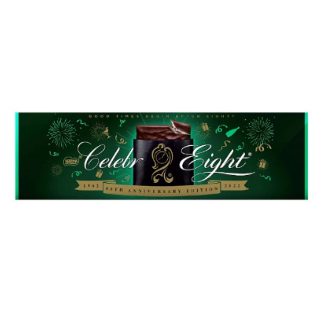 Celebr Eight Dark Mint Chocolate Box 300g x Case of 18