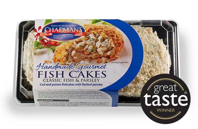 Chapman's Everyday Haddock & Parsley Fish Cake 2 x 115g (230g)