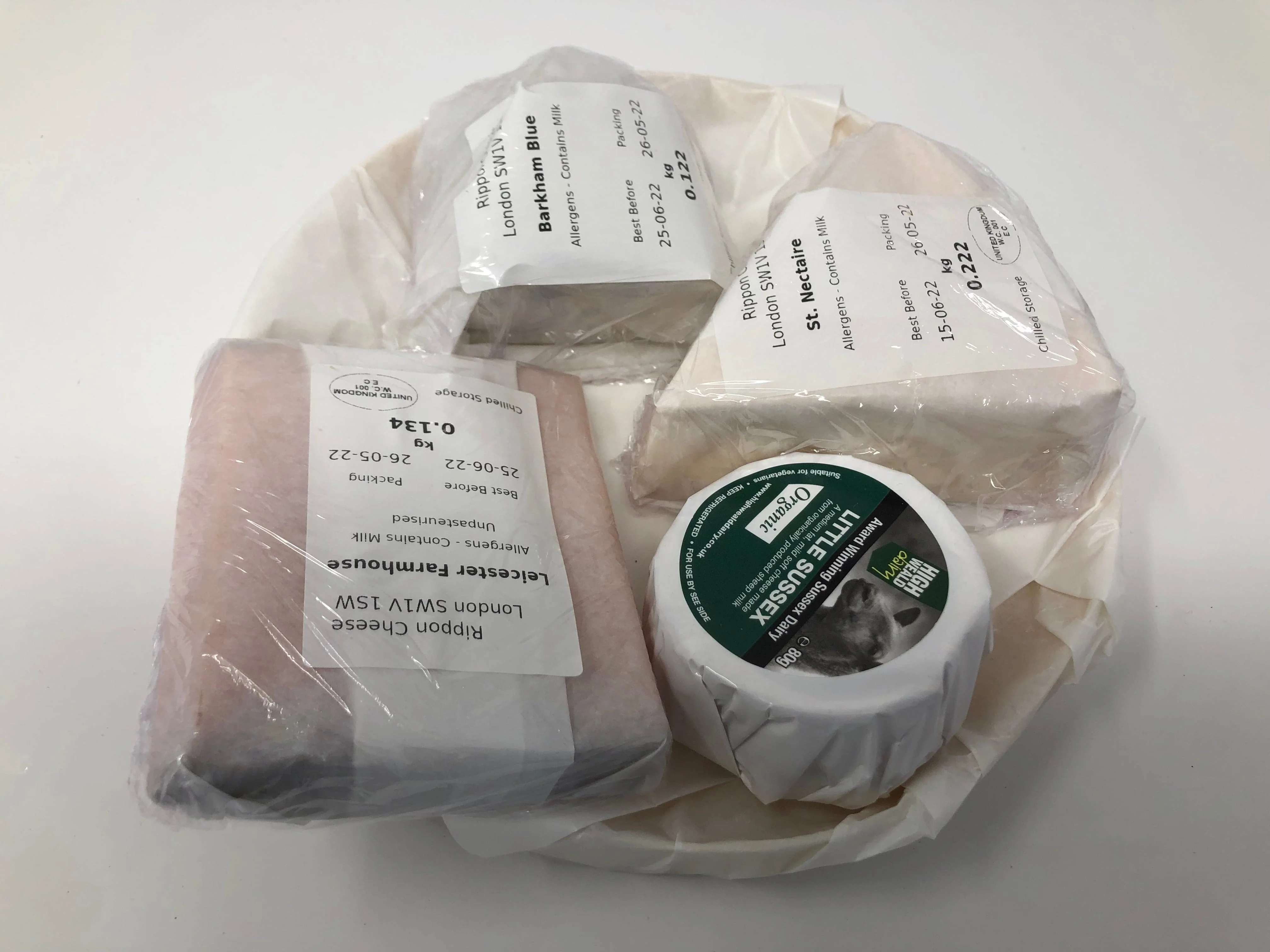 Cheese Taster Set Hamper for 2-3 People | 4 Types of Artisan Cheese | 600gr - Image 2