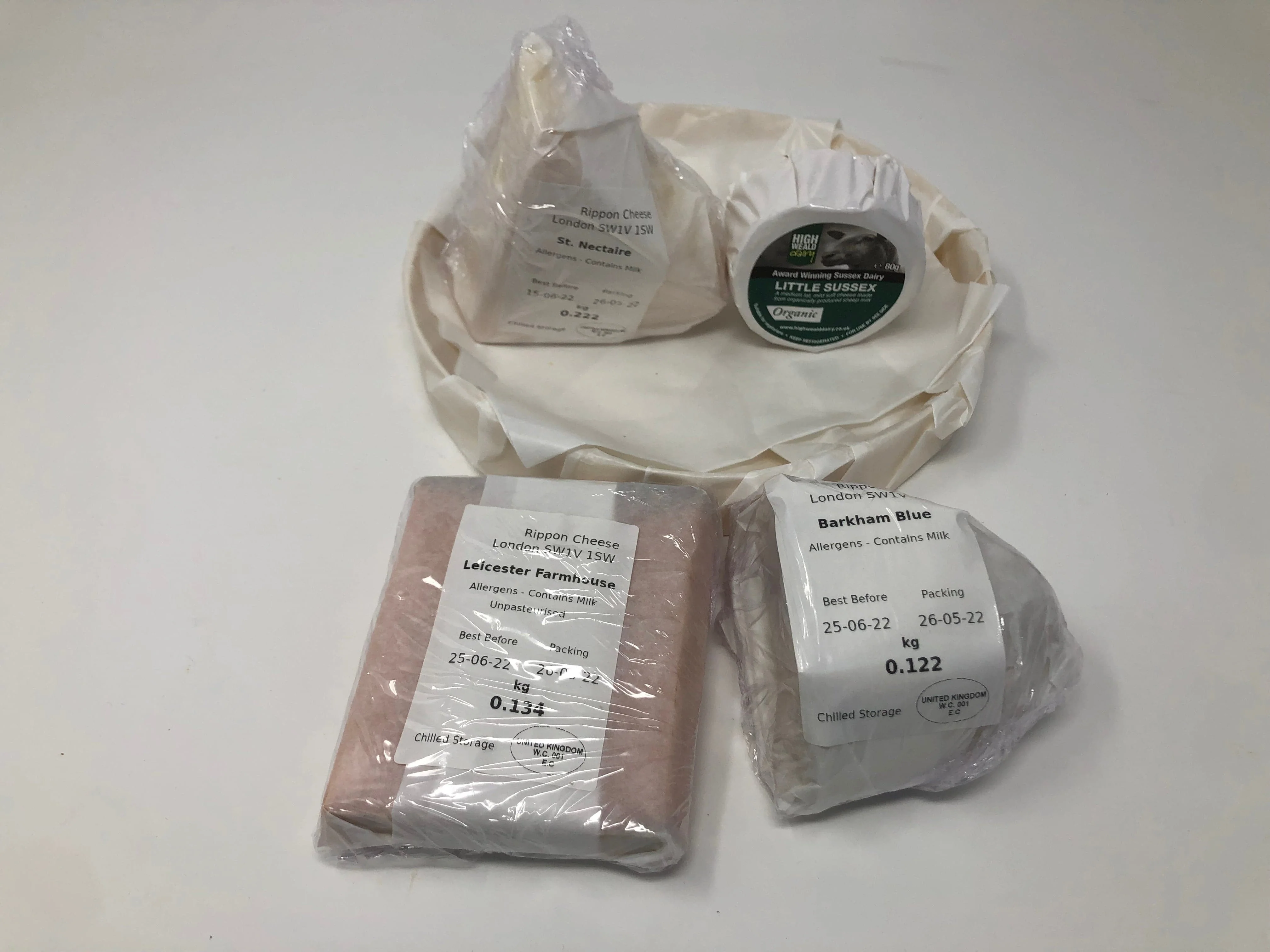 Cheese Taster Set Hamper for 2-3 People | 4 Types of Artisan Cheese | 600gr - Image 3