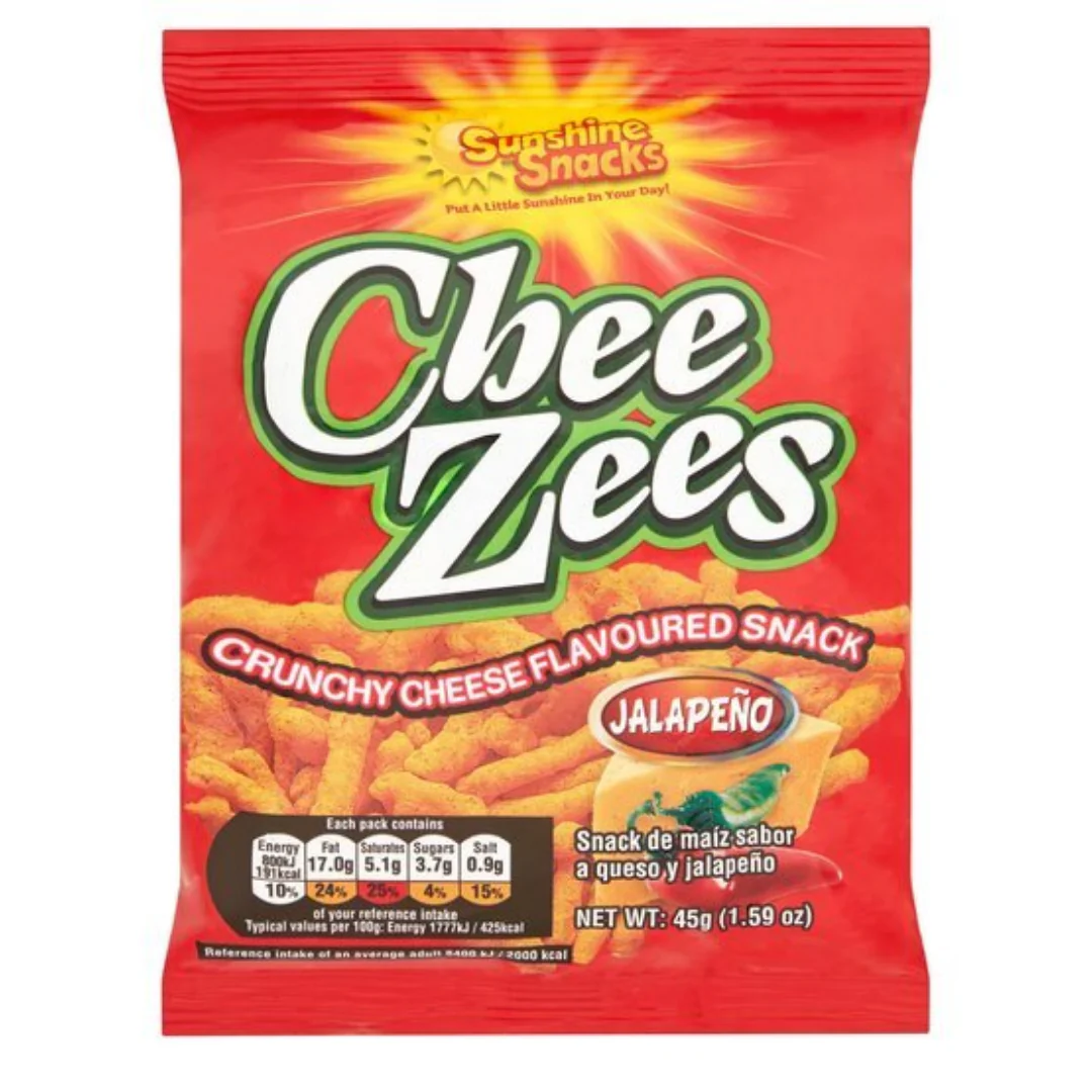 Cheezees Jalapeno 45gr