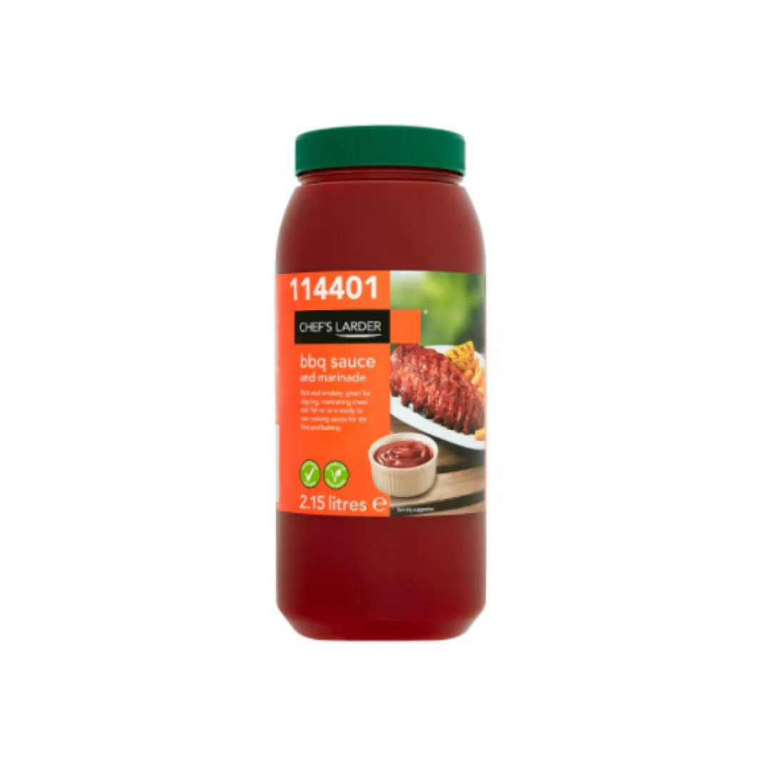 Chef's Larder BBQ Sauce and Marinade 2.15 Litres x 4