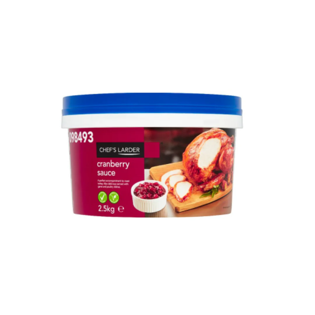 Chef's Larder Cranberry Sauce 2.5kg x 4