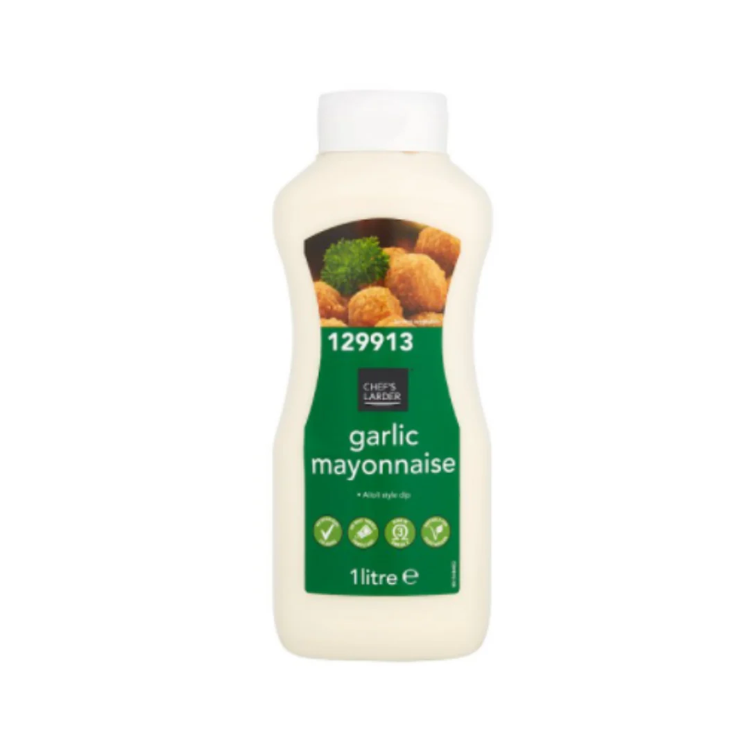 Chef's Larder Garlic Mayonnaise 1 Litre x 6