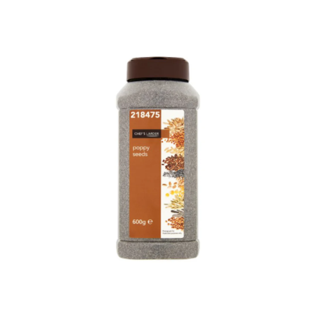 Chef's Larder Poppy Seeds 600g x 6